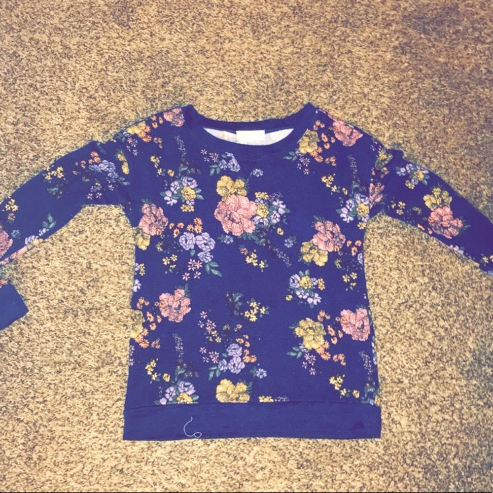 Floral Sweatshirt